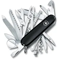 Victorinox Zakmes Victorinox SwissChamp Zwart