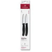 Victorinox Schilmes 2st zwart spits 8cm zwart RVS Schilmes