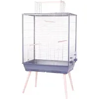 Zolux vogelkooi neolife grijs 81x48x152 cm