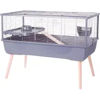 Zolux knaagdierkooi cavia neolife grijs 99x54x76 cm