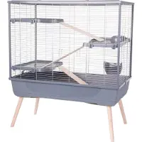 Zolux knaagdierkooi neolife grijs 99x54x114 cm