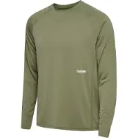 Hummel Functioneel shirt 'PULSE WORKOUT' olijfgroen