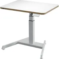 Leitz Ergo elektrisch zit-sta bureau wit 80 x 60 cm
