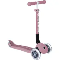 Globber Opvouwbare 3-wiel kinderscooter Lights Ecologic Berry Pink