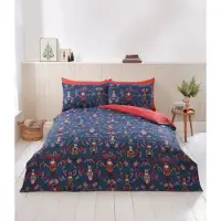 So Soft dekbedovertrek Notenkraker navy - microvezel - 2-persoons