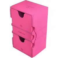 GameGenic Stronghold Xl Box Deck Cards Board Game 200 Packs Roze Kinderen