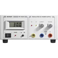 Voltcraft PS-1302 D Labvoeding, regelbaar 0 - 30 V/DC 0 - 2 A 60 W Aantal uitgangen: 1 x