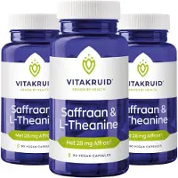 Vitakruid Saffraan & L-Theanine (90 capsules)