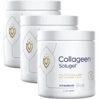 Vitakruid 3x Collageen Solugel Poeder Tropical (250 gram)