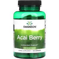 Swanson Health , Acai Berries, 500 mg , 120 Capsules