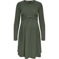 ONLY Maternity Jurk 'OLMMALAYA' groen