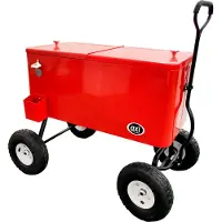 Axi Bolderwagen Cooler Rood