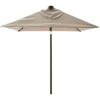 Madison Triangle stokparasol 210x130 cm automatisch - ecru