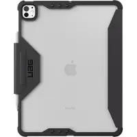 Uag Plyo Bookcase voor de Apple iPad Pro 13 (2025) M5 / (2024) M4 - Ice Black