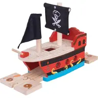 Bigjigs Treinbaanonderdeel Piratenboot