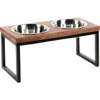 Flamingo Voerbak - Hondenbak - Dinerset - Tommy – 2x2700ml, Praktisch, Duurzaam en Design!