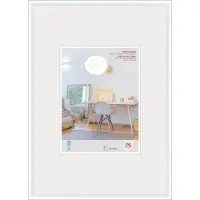 Walther design New Lifestyle - Kunststof lijst - Fotoformaat 40x60 cm - Kunstglas - Wit