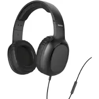 Hama Koptelefoon Fun C, on-ear, microfoon, snoerdoorvoer een zijde, USB-C, zw