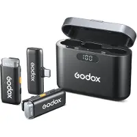 Godox WES2 2-person Wireless Microphone System USB-C