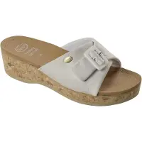 Scholl Slipper Women Wappy White-Schoenmaat 36