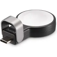 Hama Oplader geschikt voor Apple Watch USB-C-oplaadstation, zwart