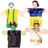 Colorbaby 39168 Cucu Show Snow White Puppet Educational Toy Veelkleurig Kinderen