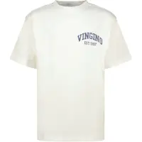 Vingino Oversized T-shirt Icon-boxy-SS Jongen Wit 164