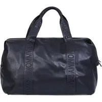 Childhome Mommy Bag Verzorgingstas – Signature Zwart – Luiertas – Inclusief Verzorgingsmatje & Draagriem