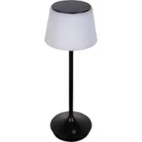 Naeve LED solar-tafellamp Emmi CCT oplaadbaar, zwart Emmi, dimbaar, zwart, Kunststof, Solar buitenverlichting