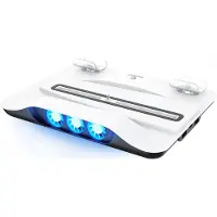 Egogear SCC5-P5-WH Premium Ladestation und Kühlständer PS5 SCC5