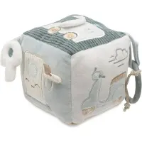 Jollein Baby Activiteitenkubus - On The Go - Polyester - Sensorisch Speelgoed