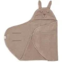 Jollein Babydeken 'Bunny' mokka
