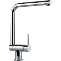 Franke - Keukenkraan FN 9311.031, neerklapbaar onder een raam, chroom 115.0263.158