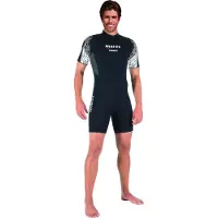 Mares Reef 2.5 Mm Shorty Met Korte Mouwen Zwart XL Man