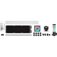 Thermaltake pacific clm360 ultra harde buis vloeistofkoelingskit 360mm waterkoeling, Aansluitingen voor waterkoeling, Transparant