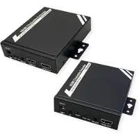 Roline HDMI Extender via TP, Cat.5/6, cascadeerbaar, 100m