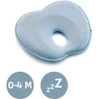 BABYJEM Afplatkussen Flat Head Kussen Blauw