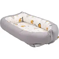 Funnababy Babynest Grey Lion