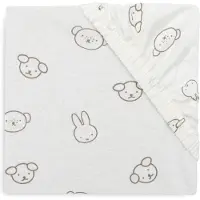 Jollein Hoeslaken Wieg - 40/50x80/90cm - Jersey - Miffy and Friends