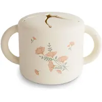 Mushie Snackbeker Flowers