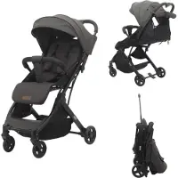 Novi Baby Buggy Travel Go Black Melange