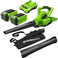 Greenworks Bladblazer | groen/zwart