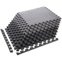 HMS Puzzelmat - Set van 9 - 12 mm - Donkergrijs