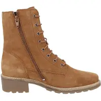 Solidus Laarzen 'Stiefeletten/Boot Damen 61013 30499 Velourleder in braun' bruin