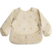 Mushie - Long Sleeve Bib - Dinos - 6-24 months