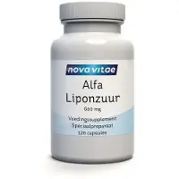 Nova vitae Alfa liponzuur 600mg
