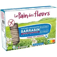 Le Pain des Fleurs Boekweit crackers zonder zout