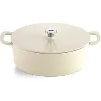 Fissler Moments Collection - Braadpan Ovaal - 33cm - Ivory White