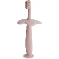 Mushie Training Tandenborstel Flower Blush