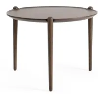 Design House Stockholm Aria Salontafel Ø60 Hoog Donker - Salontafels Eiken Dark Oak - 2714-7800